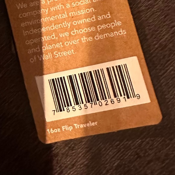 Stainless Steel,Blue,16 OZ Flip Traveler Leak proof lid.Miir (ordered by Peet’s) - Picture 10 of 12